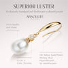 White Freshwater pearl Dangle Earrings