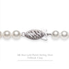 5.5-6.5mm White Freshwater Culturet Pearl Necklace With Sterling Silver Clasp AAA+ Quality