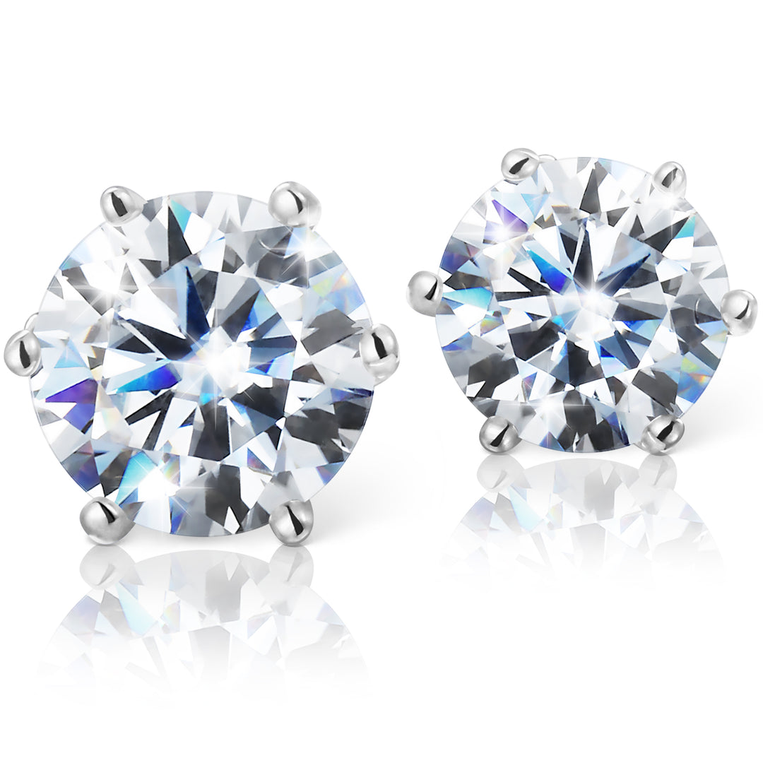 Moissanite Earrings | Moissanite Stud Earrings & Drop